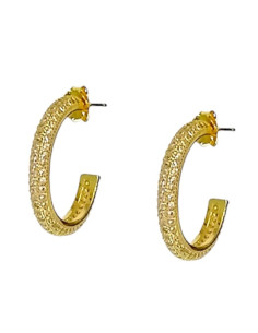 Ασημένια σκουλαρίκια "STARLINE"