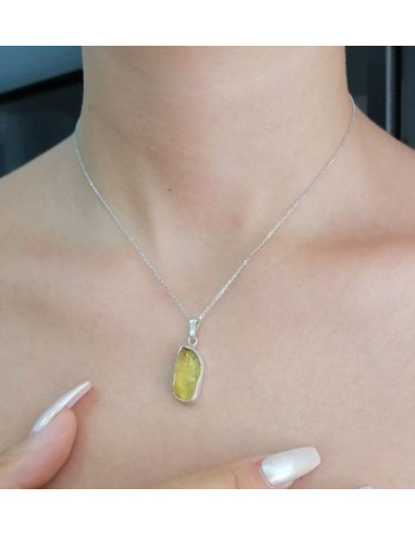 Χειροποίητο  Κολιέ " Citrine "