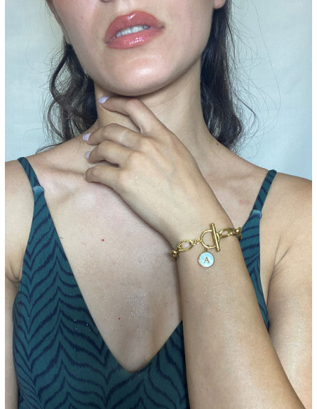 Βραχιόλι με Μονόγραμμα