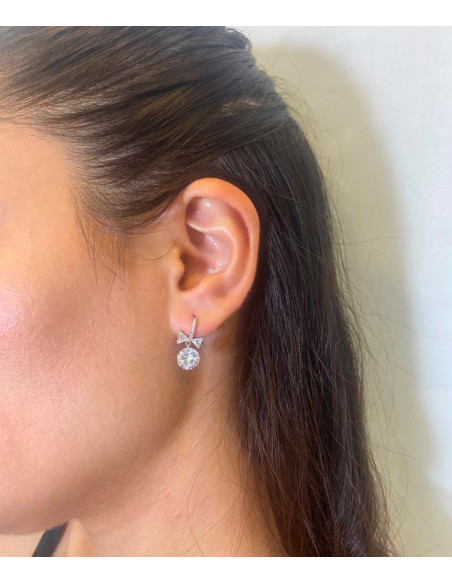 Ασημένια σκουλαρίκια " ΦΙΟΓΚΑΚΙ "