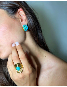 Σκουλαρίκια "SYMI" 2