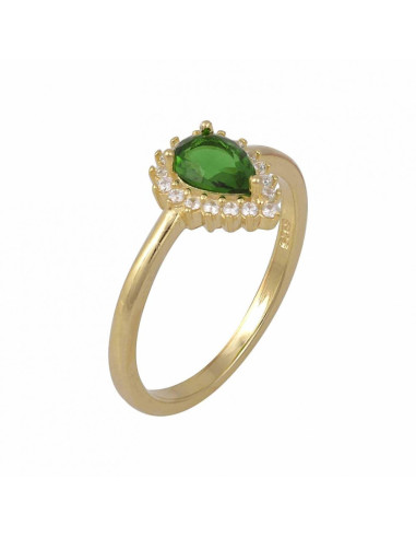 Ασημένιο δαχτυλίδι με ροζέτα