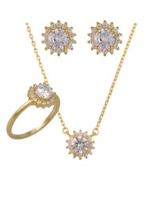 Σετ Ροζέτα επίχρυση 2