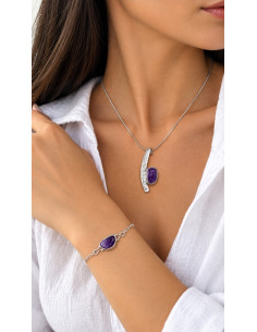 Χειροποίητο σετ "Amethyst "